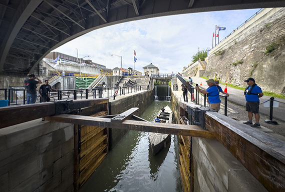 Marvel at Lockport’s Flight of Five